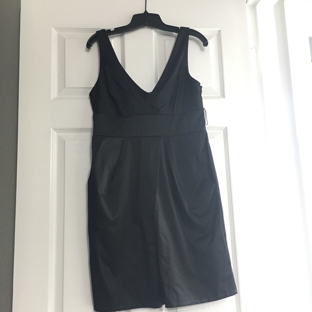 Short black cocktail dress